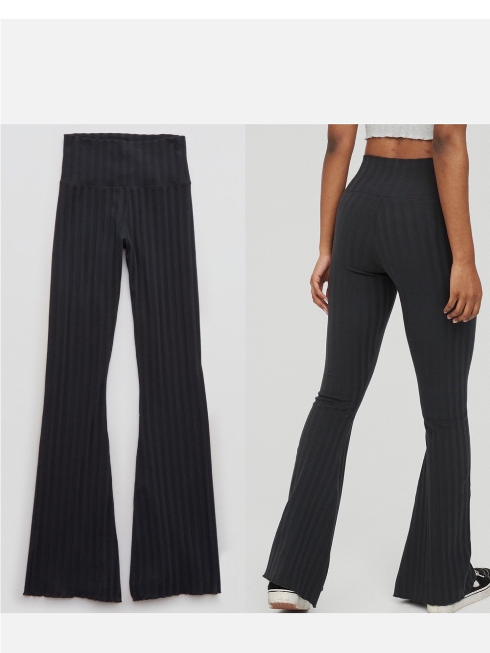 EUC OFFLINE by Aerie OG Groove Flare Leggings